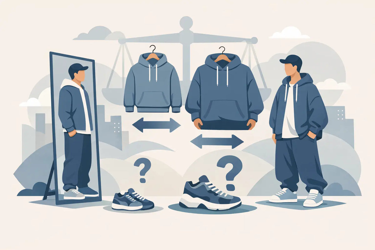 Should You Size Up for Oversized Streetwear?