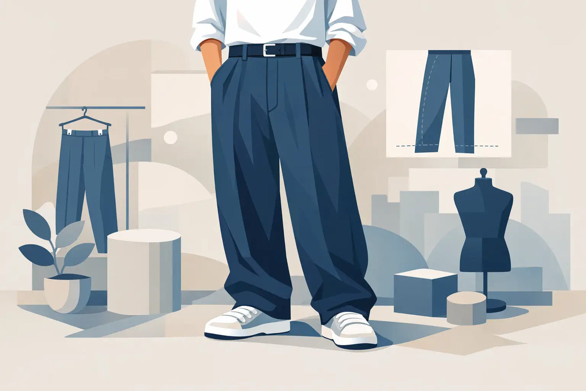 Oversized Pants Fit Review for Clean Structure