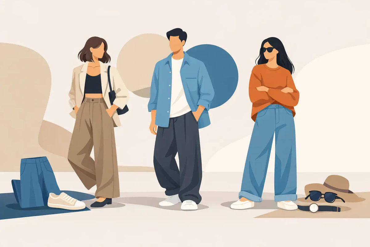 How to Style Oversized Pants Right