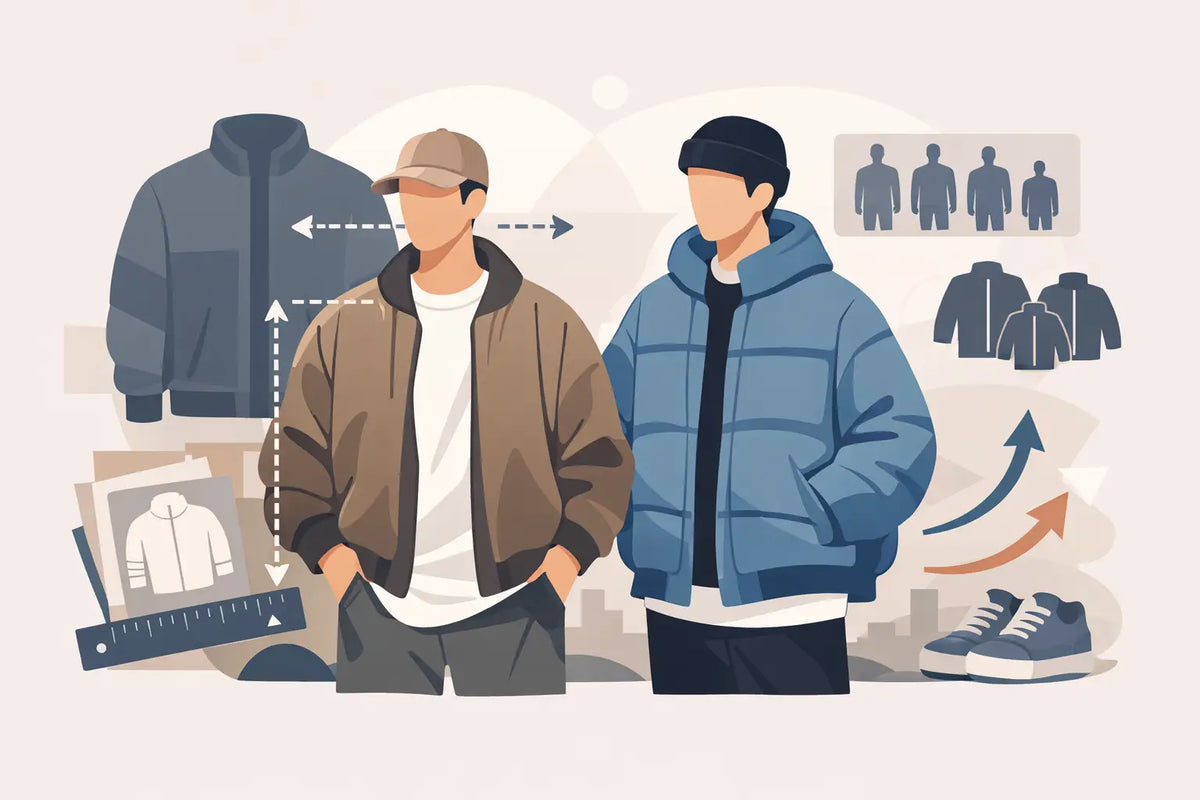 Guide to Sizing Oversized Streetwear Jackets