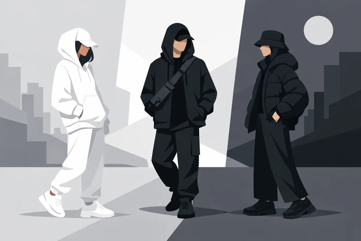 Monochrome Streetwear Trends 2026, Refined