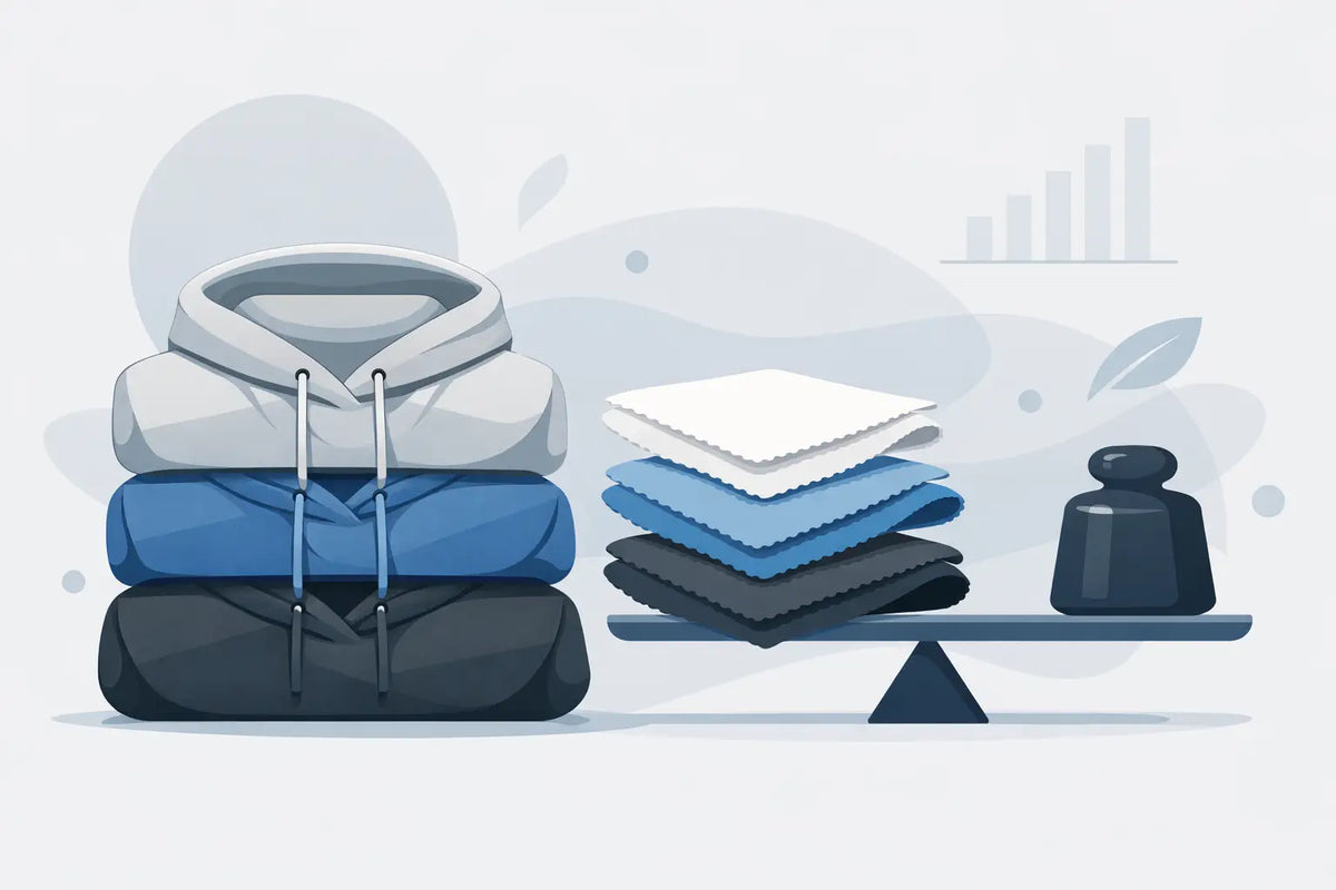 Guide to Premium Hoodie Fabric Weights