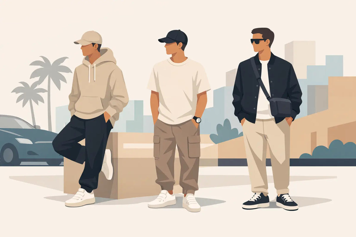 Clean Streetwear Outfits for Men, Refined