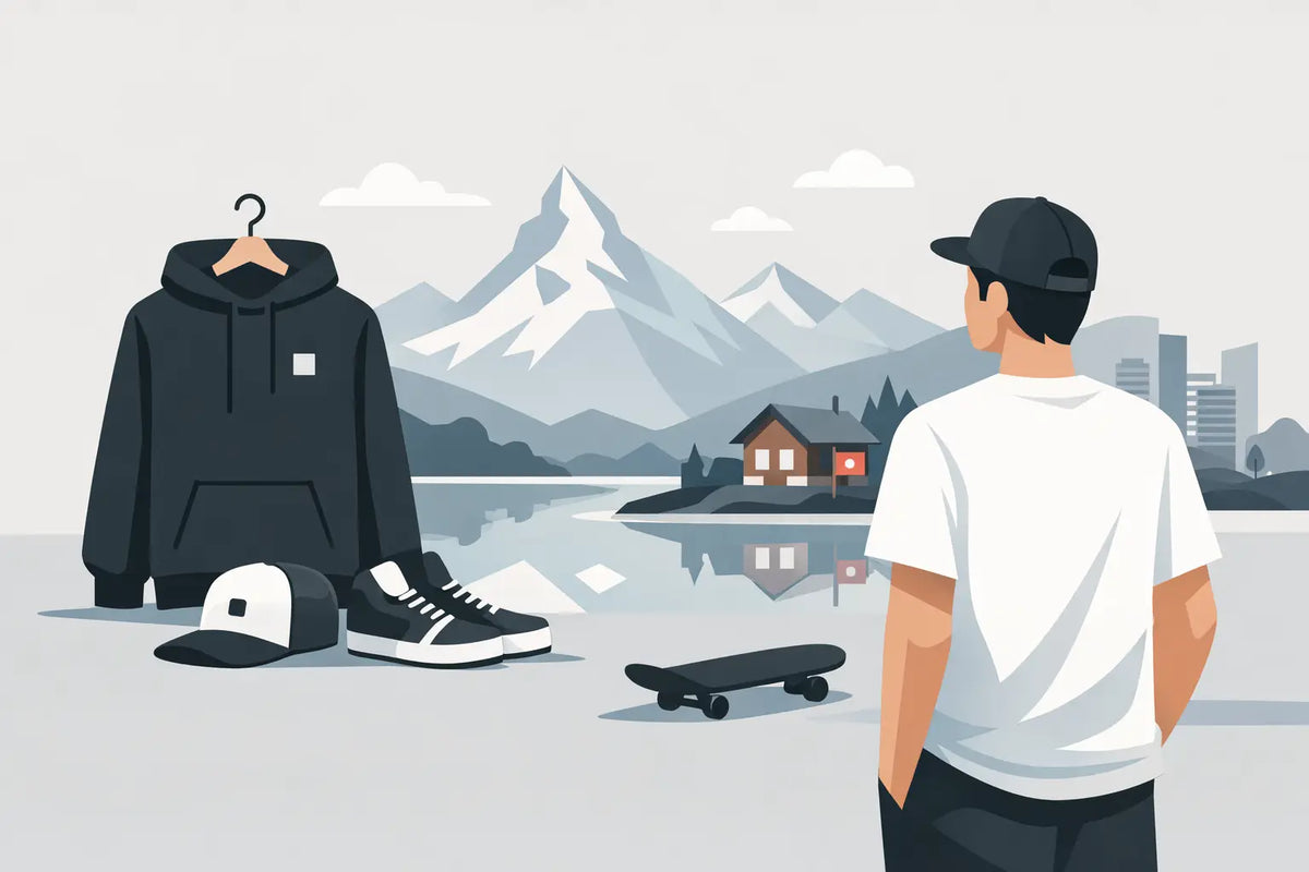 Minimal Logo Streetwear Brand Switzerland