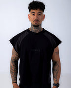 SLEEVELESS TOP - BLACK