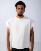 SLEEVELESS TOP - CREAM