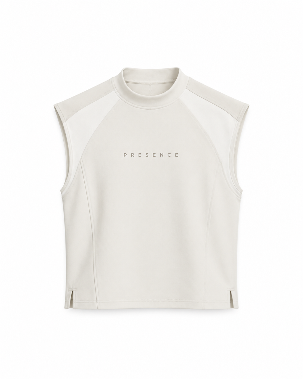 SLEEVELESS TOP - CREAM