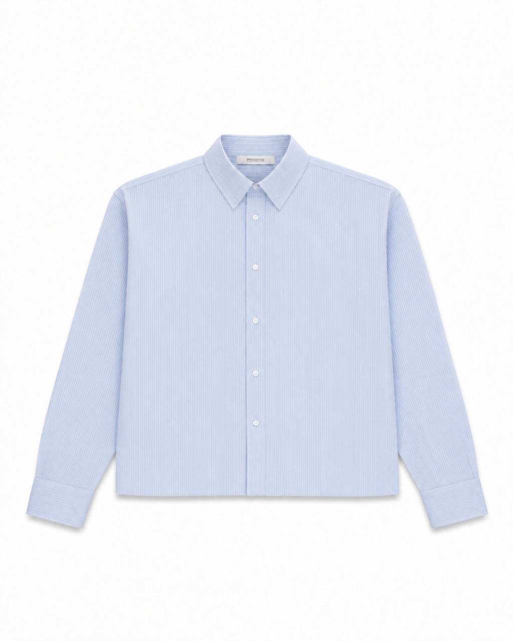 STRIPED SHIRT - ICE BLUE