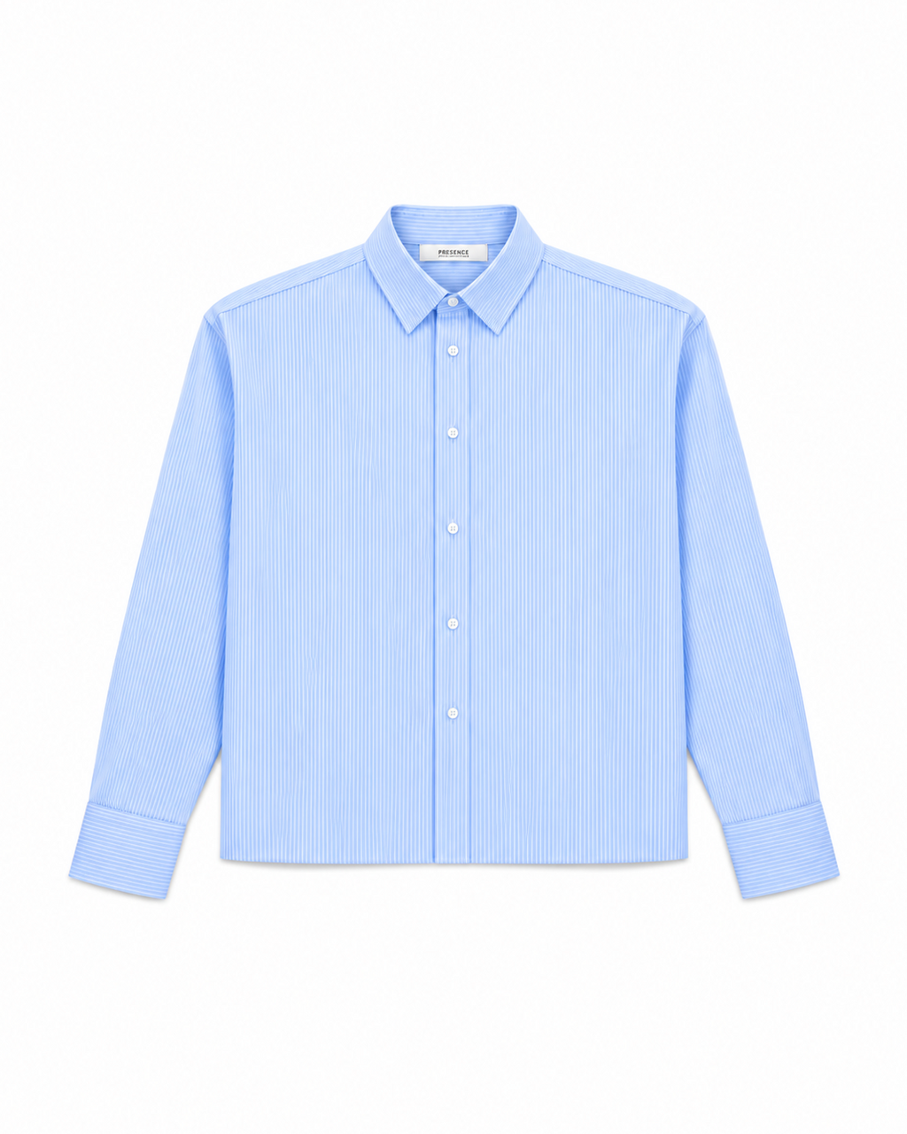 STRIPED SHIRT - SKY BLUE