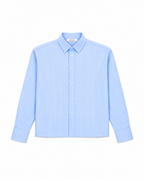STRIPED SHIRT - SKY BLUE