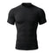 THE COMPRESSION SHORT SLEEVE - HIGH-NECK