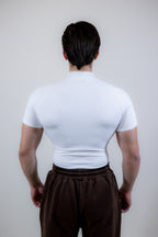 THE COMPRESSION SHORT SLEEVE - HIGH-NECK