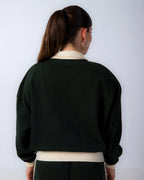 TRACK JACKET - FOREST GREEN