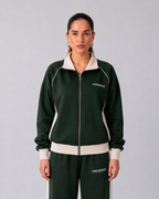 TRACK JACKET - FOREST GREEN