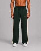TRACK PANTS - FOREST GREEN